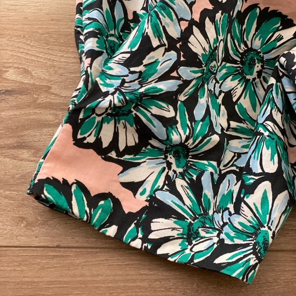 ZARA PRINTED POPLIN MIDI DRESS XL - Picture 14 of 15